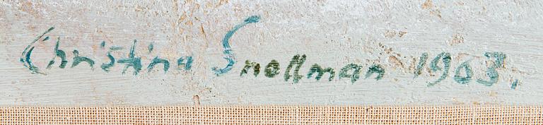 Christina Snellman, Mountain landscape.