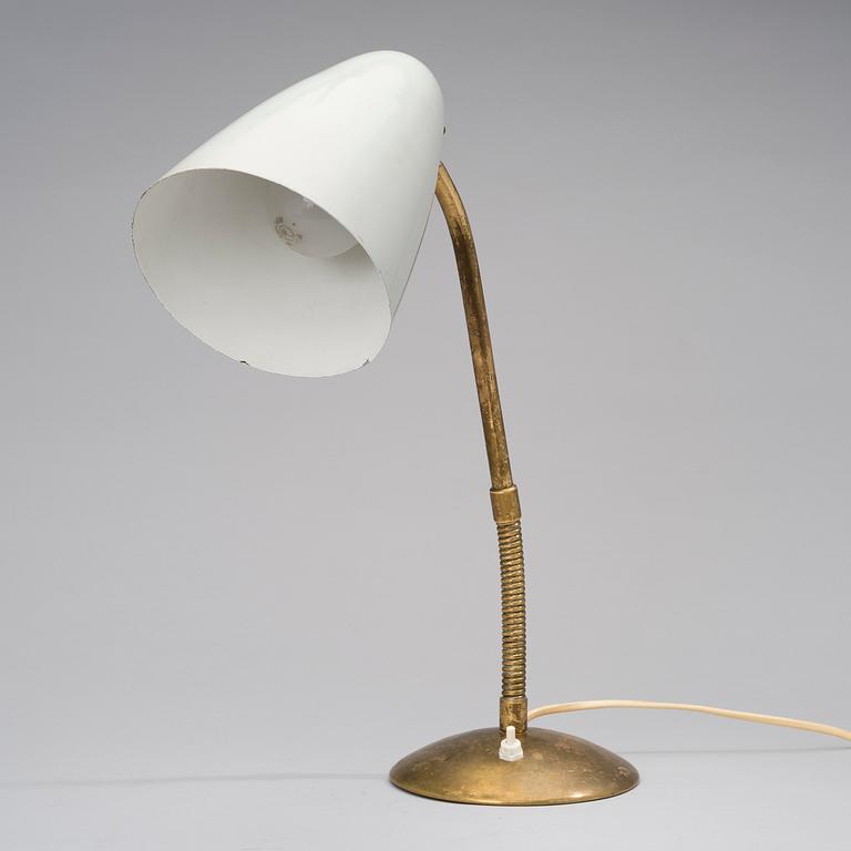 LISA JOHANSSON-PAPE, A TABLE LAMP. Stamped Orno, 1950-/60s.