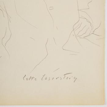 Lotte Laserstein, Porträtt av Erich Wolfsfeld.