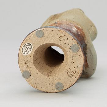 A unique Lisa Larson stoneware sculpture, Gustavsberg Studio 1979.