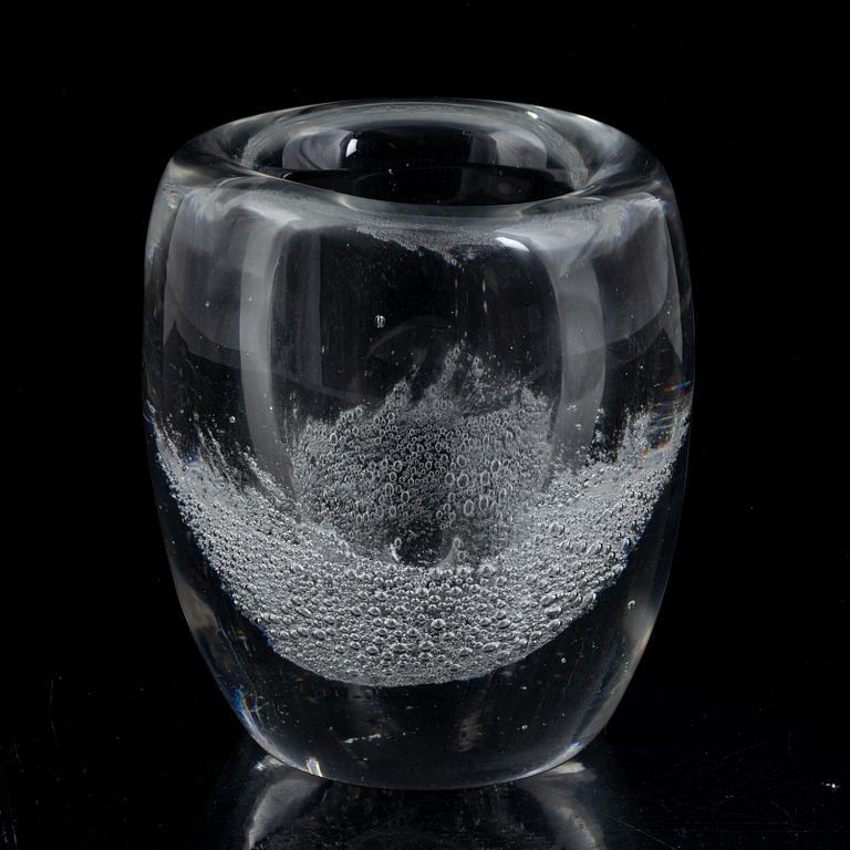 Kaj Franck, a model '3239' glass vase, Iittala, Finland.