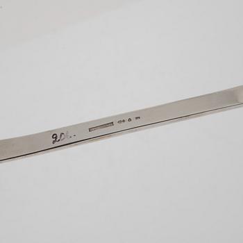 A Swedish Silver Ladle, mark of K Anderson, Stockholm 1919.