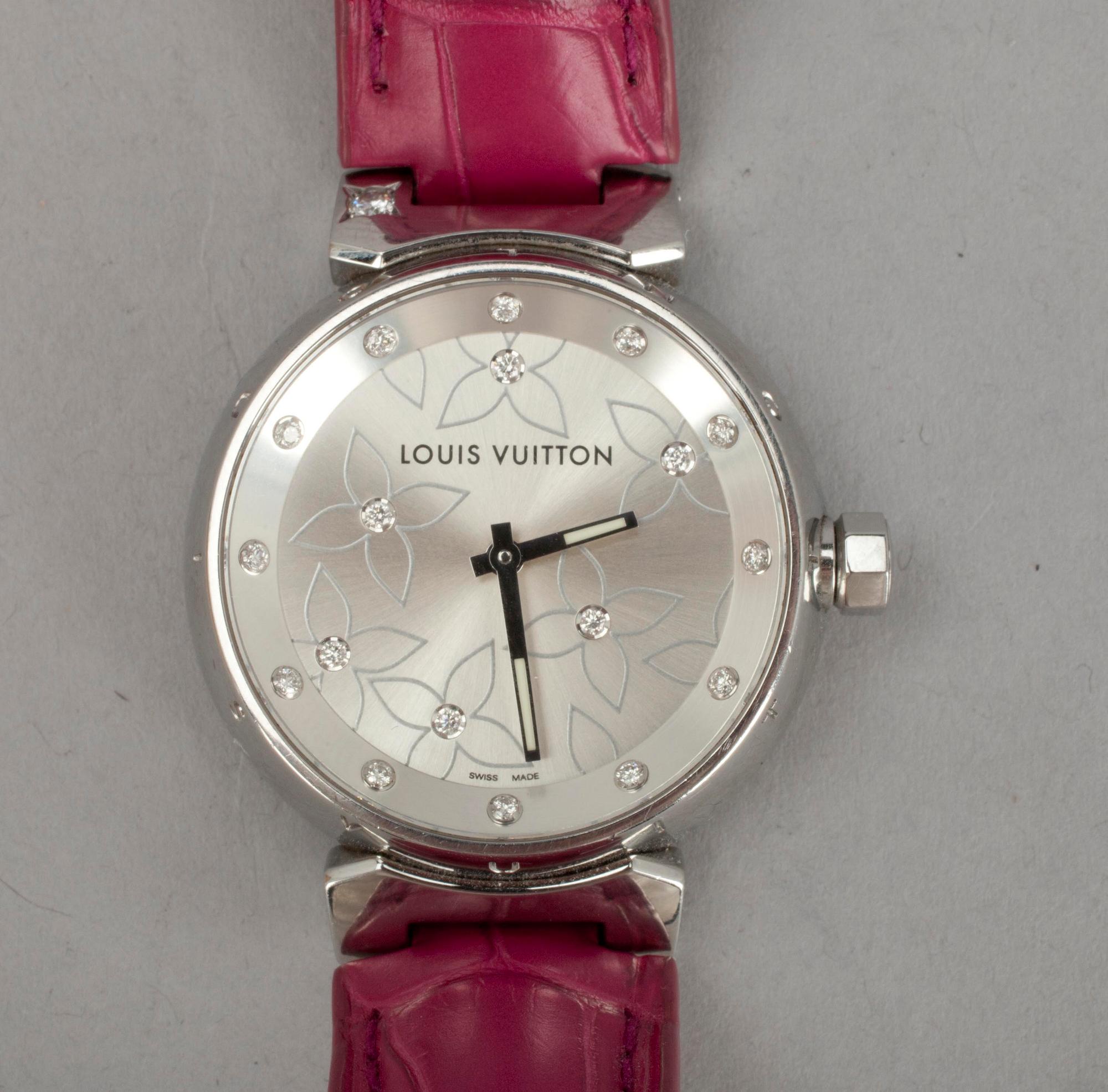 DAMARMBANDSUR, "Tambour Lovely Diamonds", Louis Vuitton.