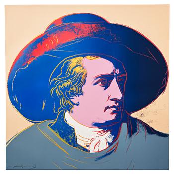 Andy Warhol, "Goethe".