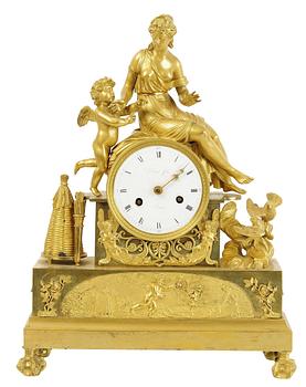 BORDSPENDYL, empire, 1800-talets början.