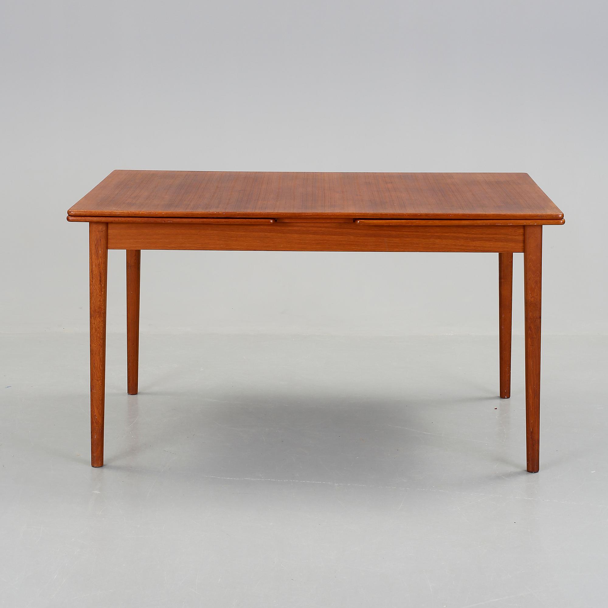 MATBORD, teak, "Bjärni", Nils Jonsson, Troeds, Bjärnum, 1950/60-tal.