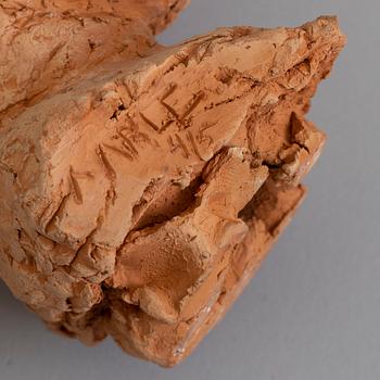 ASMUND ARLE, Sculpture, terracotta, signed A. Arle and numbered 4/5.