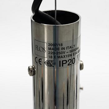 Gino Sarfatti, takkrona, modell "2097/18", Flos, Italien.