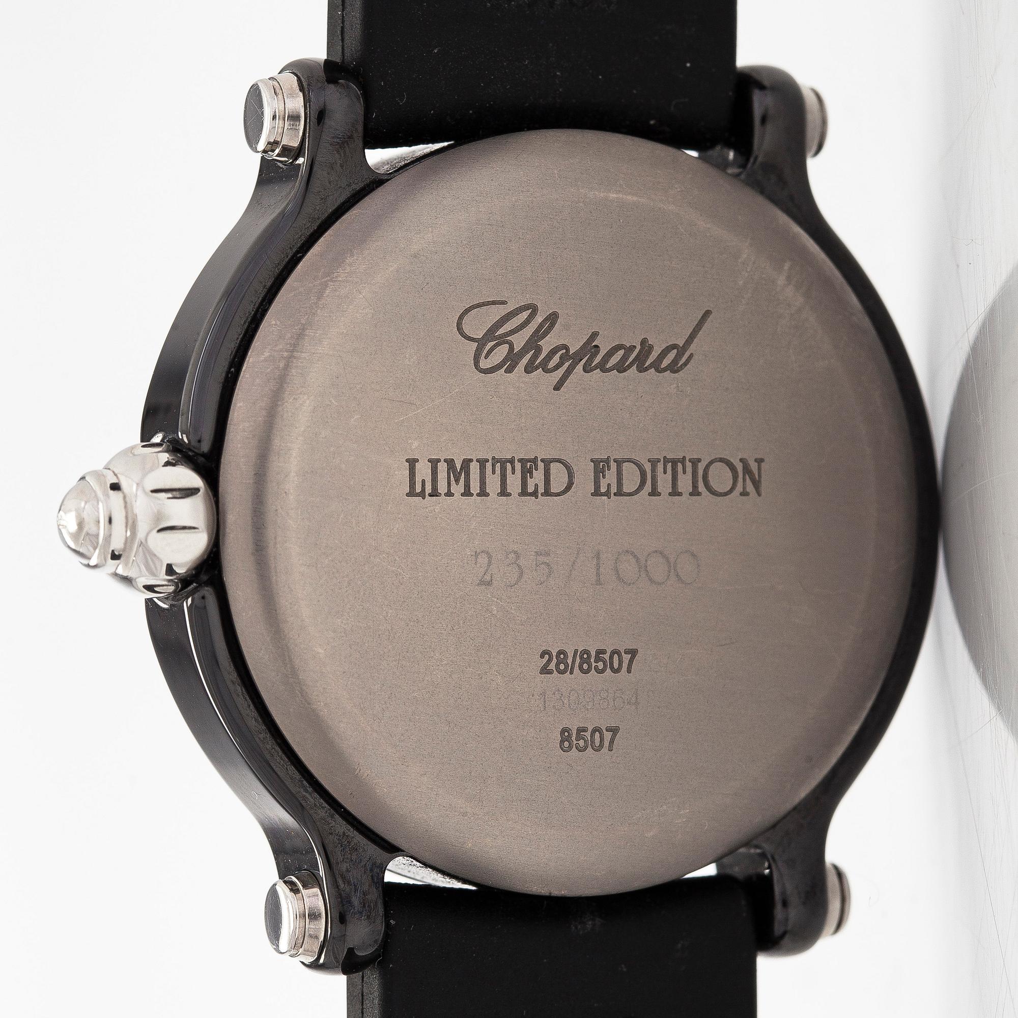 Chopard, Happy Sport, Cannes, armbandsur, 38 mm.