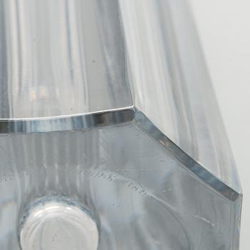 Aimo Okkolin, vase / art glass, signed Aimo Okkolin Riihimäen Lasi Oy.