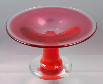 FAT PÅ FOT, glas, Erik Höglund, sign o dat -92.