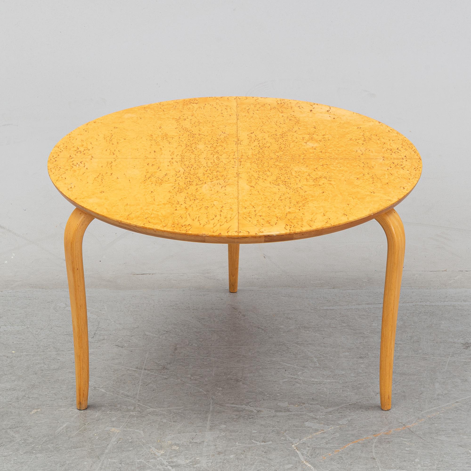 Bruno Mathsson, an 'Annika' coffee table for Dux.