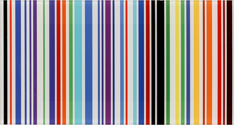 ANDREAS LUNDBERG, "Super lines", gicleetryck på plexiglas, monogramsignerad och numrerad a tergo, 9/15.