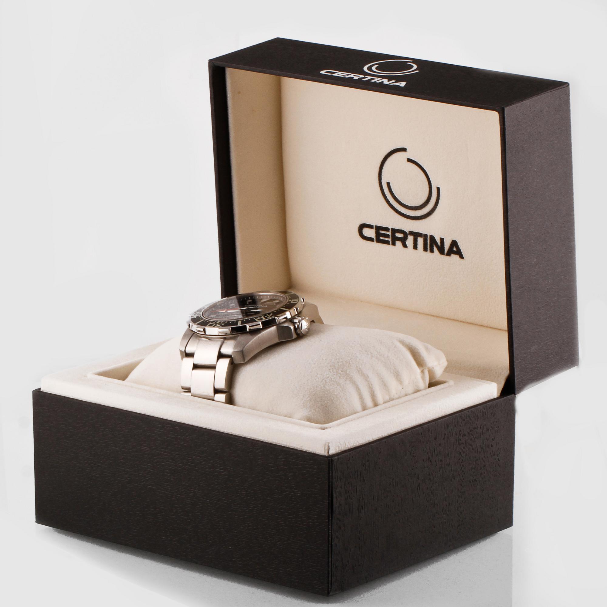 ARMBANDSUR, CERTINA, DS Action, stål, 2012.