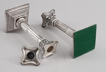 LJUSSTAKAR, silver, A Smith, Birmingham, England, 1961.