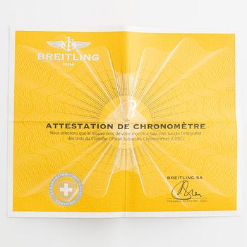 Breitling, Colt 41, wristwatch, 41 mm.