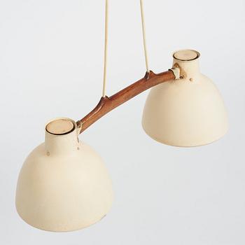 Hans-Agne Jakobsson, taklampa, "S-609" Hans-Agne Jakobsson AB, Åhus, 1950-tal.