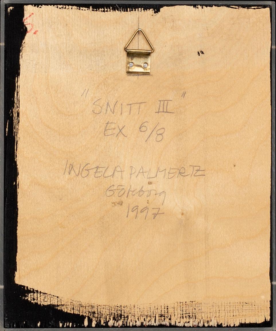 INGELA PALMERTZ, objekt signerat daterat och numrerat 6/8 1997.