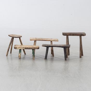 PALLAR, 5, st, allmoge, omkring 1900.