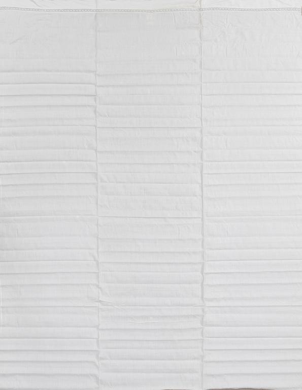 Sheets 10 pcs, early 20th century, cotton, varying sizes.