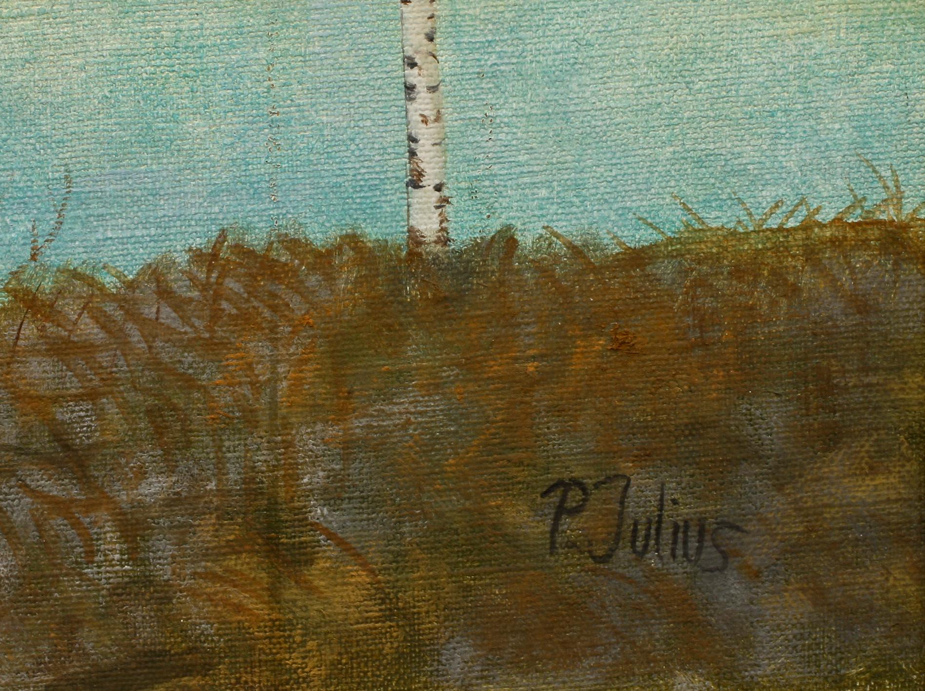 PER JULIUS, olja på duk, sign.