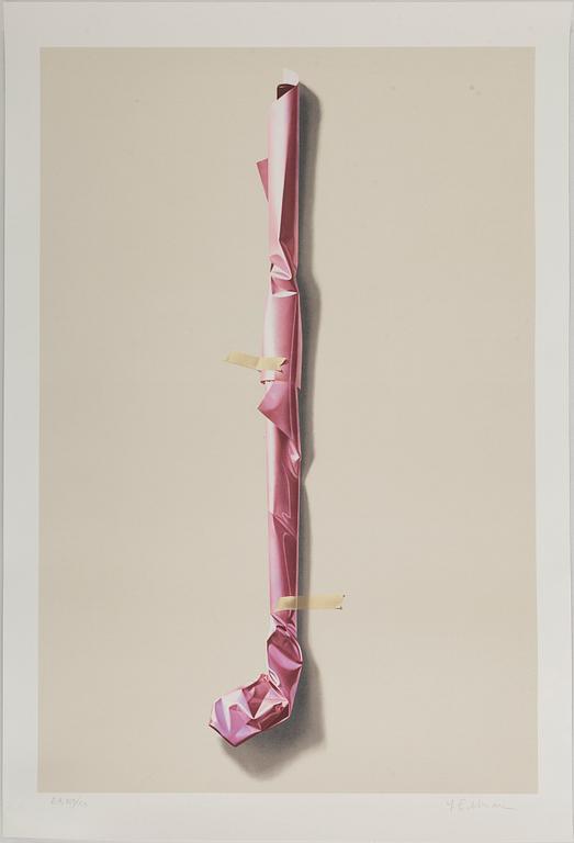 YRJÖ EDELMANN, lithograph in colours, signed XIX/XX.