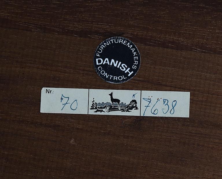 SOFFBORD, Danmark, 1900-talets andra hälft.