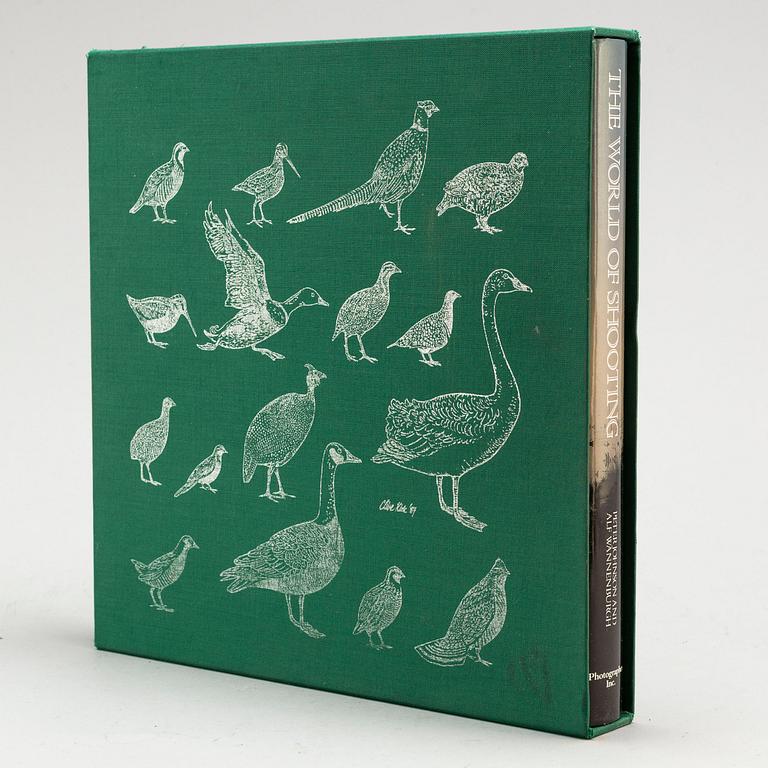 BOOK, Peter Johnsonn & Alf Wannenburgh, 'The world of shooting', signed and numbered 763, 1987.