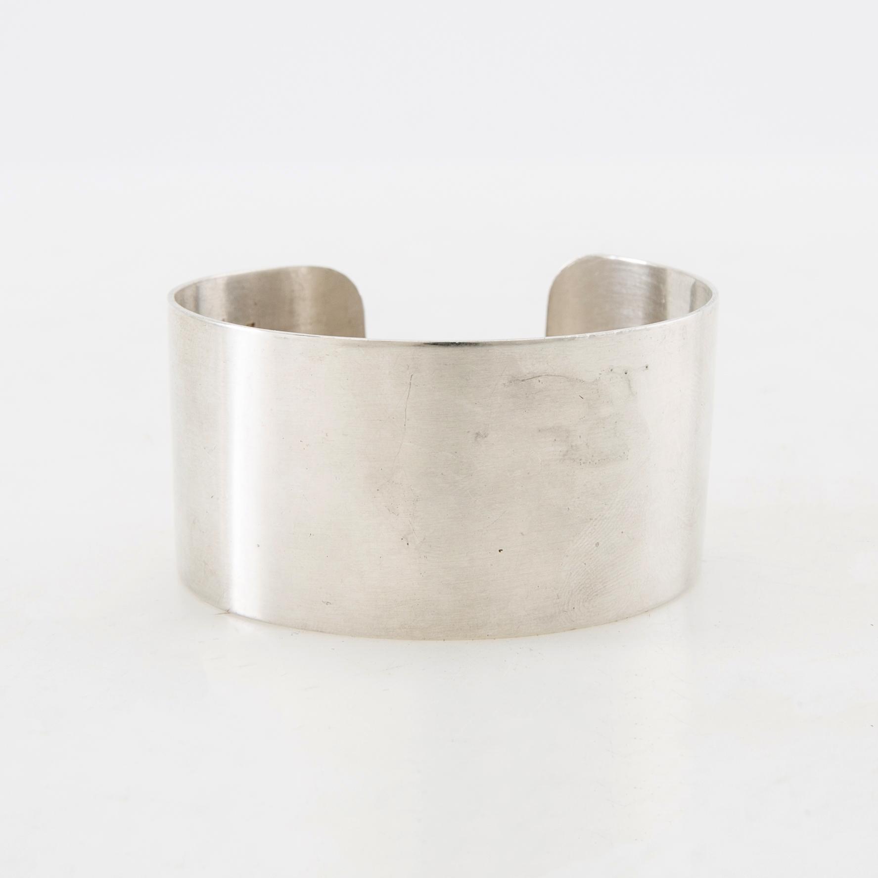 Wiwen Nilsson, bracelet sterling silver Lund 1968.