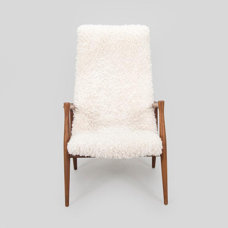 Ilmari Lappalainen, fåtölj, "Emilia 2470", Asko, 1960-tal.