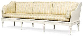 832. A Gustavian sofa.