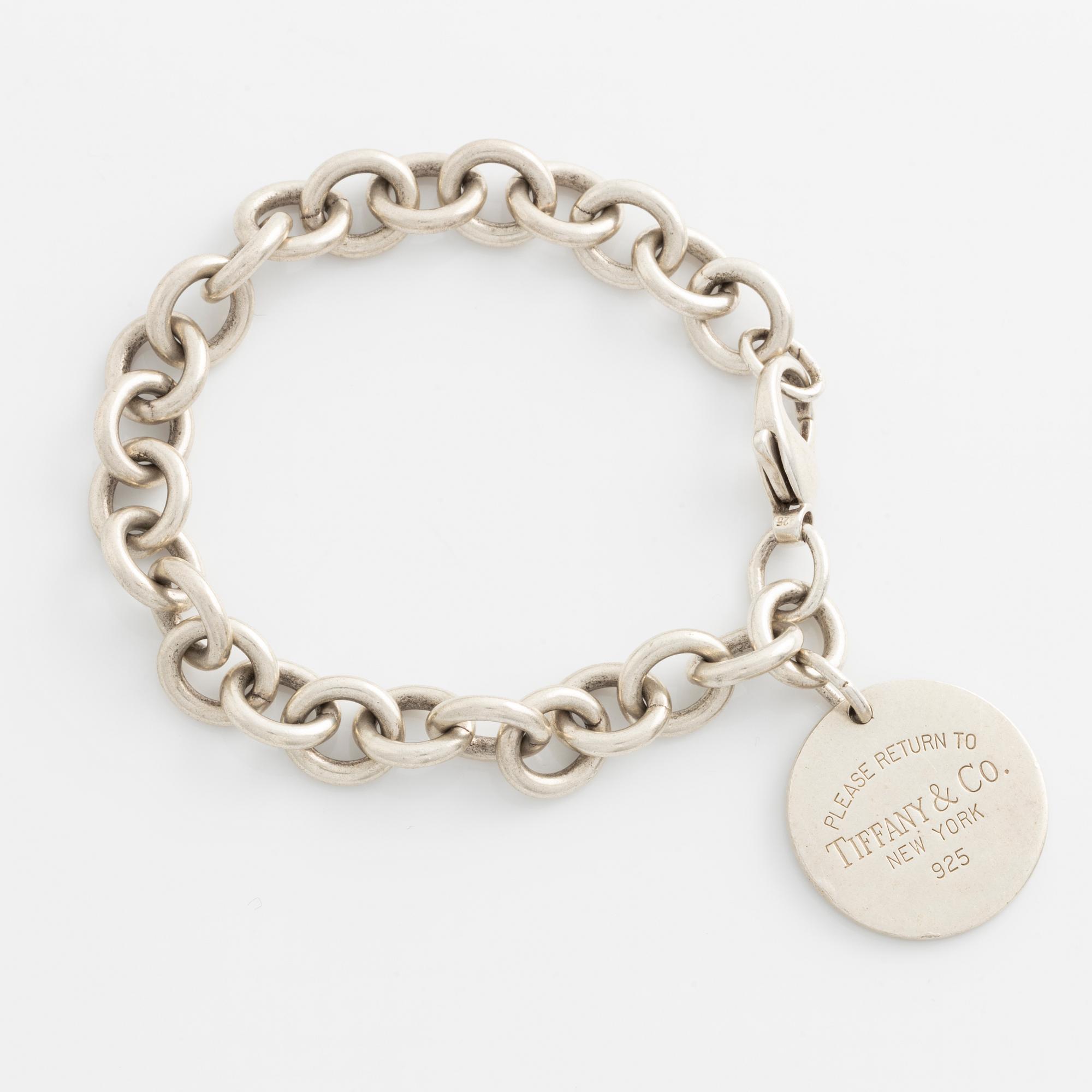 Tiffany & Co, bracelet, silver, "Return to Tiffany & Co".