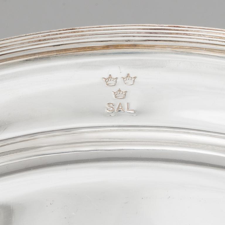 SWEDISH AMERICAN LINE, 3 serving dishes. Gense.