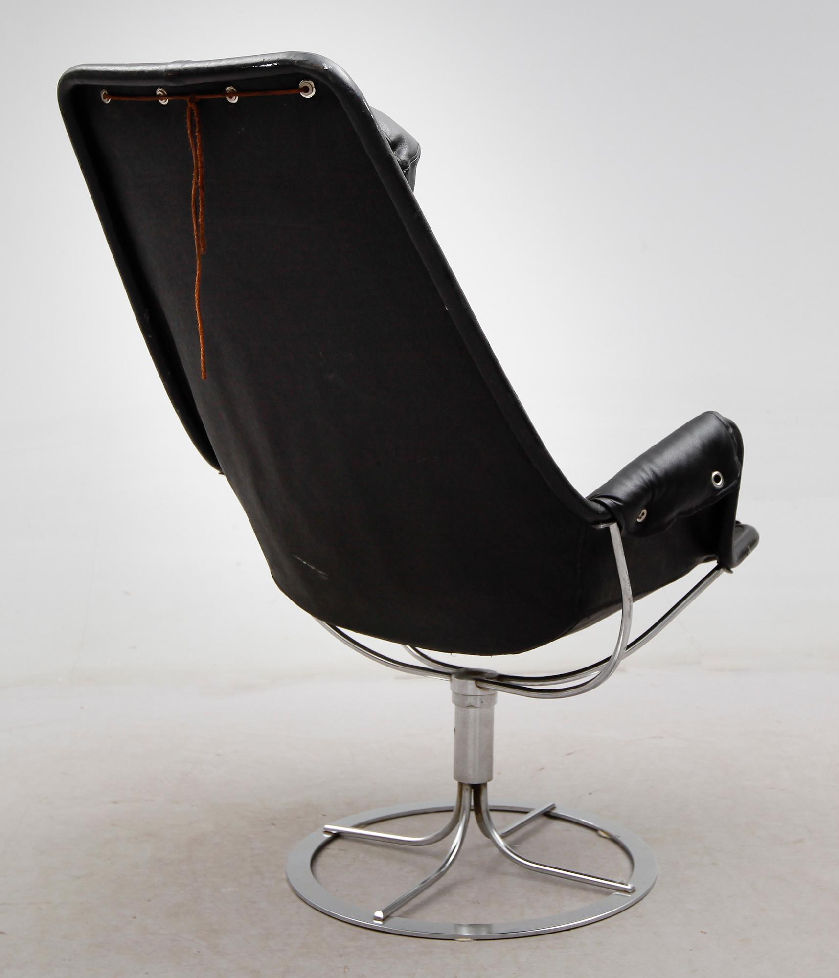 FÅTÖLJ, "Jetson", Bruno Mathsson, Dux, 1900-talets andra hälft.