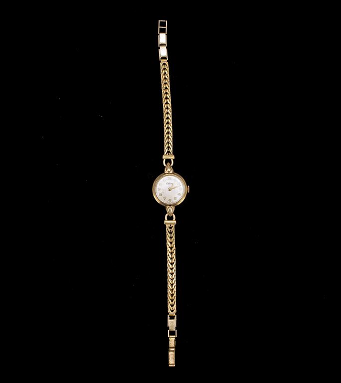 PARTI GULD, 3 delar, 18k resp 14k guld. 1900-talets andra hälft. Tot vikt ca31,5g.