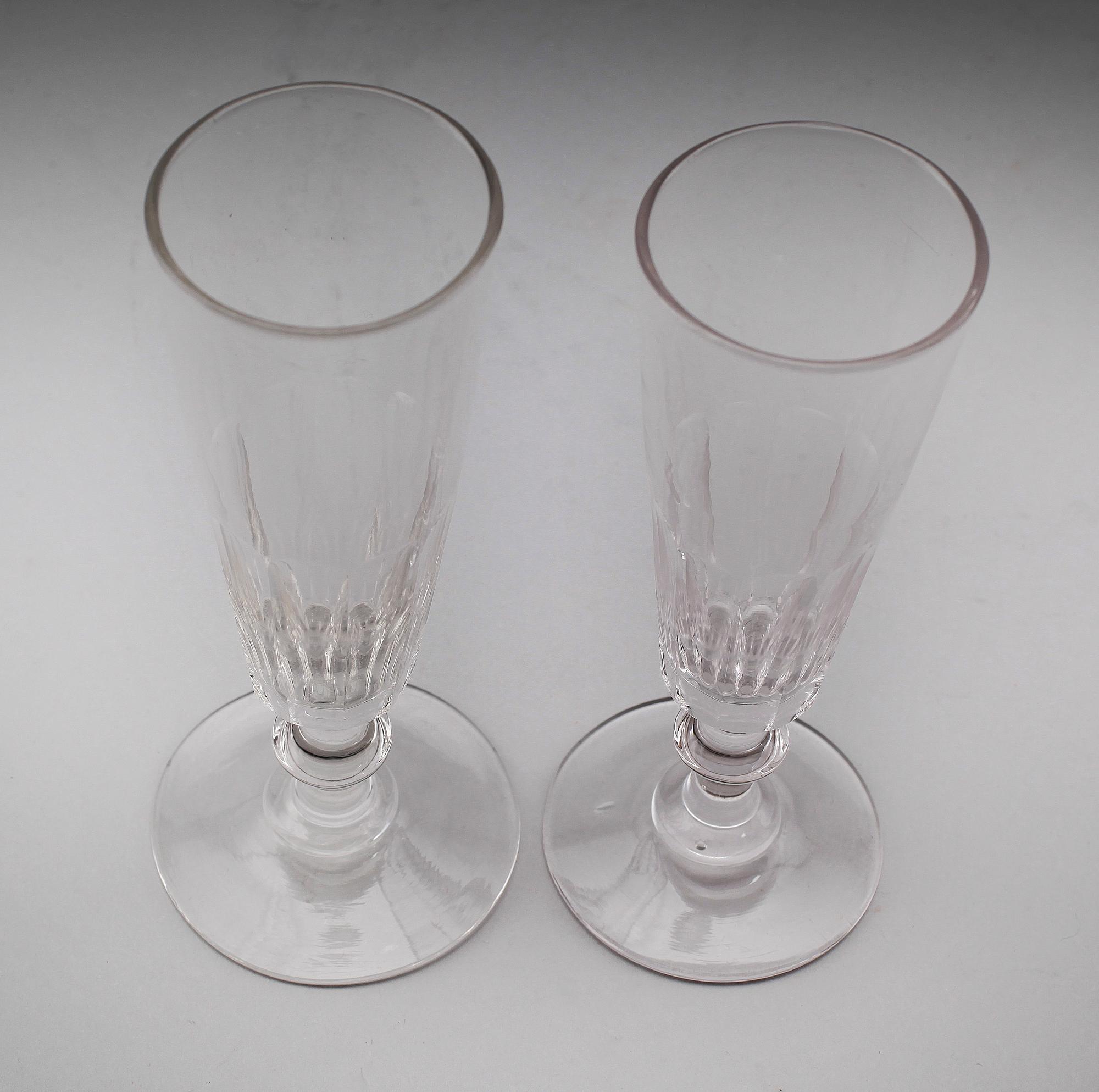 CHAMPAGNESTRUTAR, 6 st, 1800-talets andra hälft.