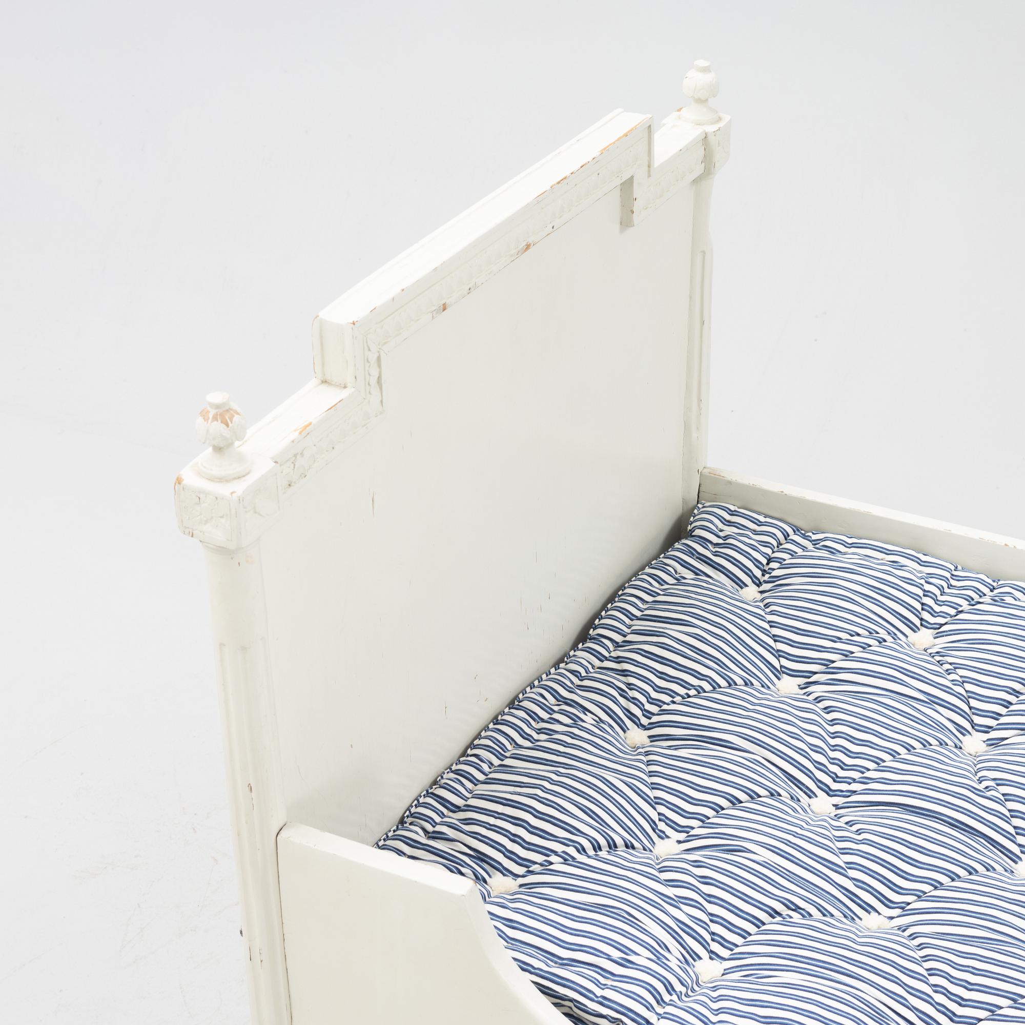 Säng, Gustaviansk, omkring år 1800.