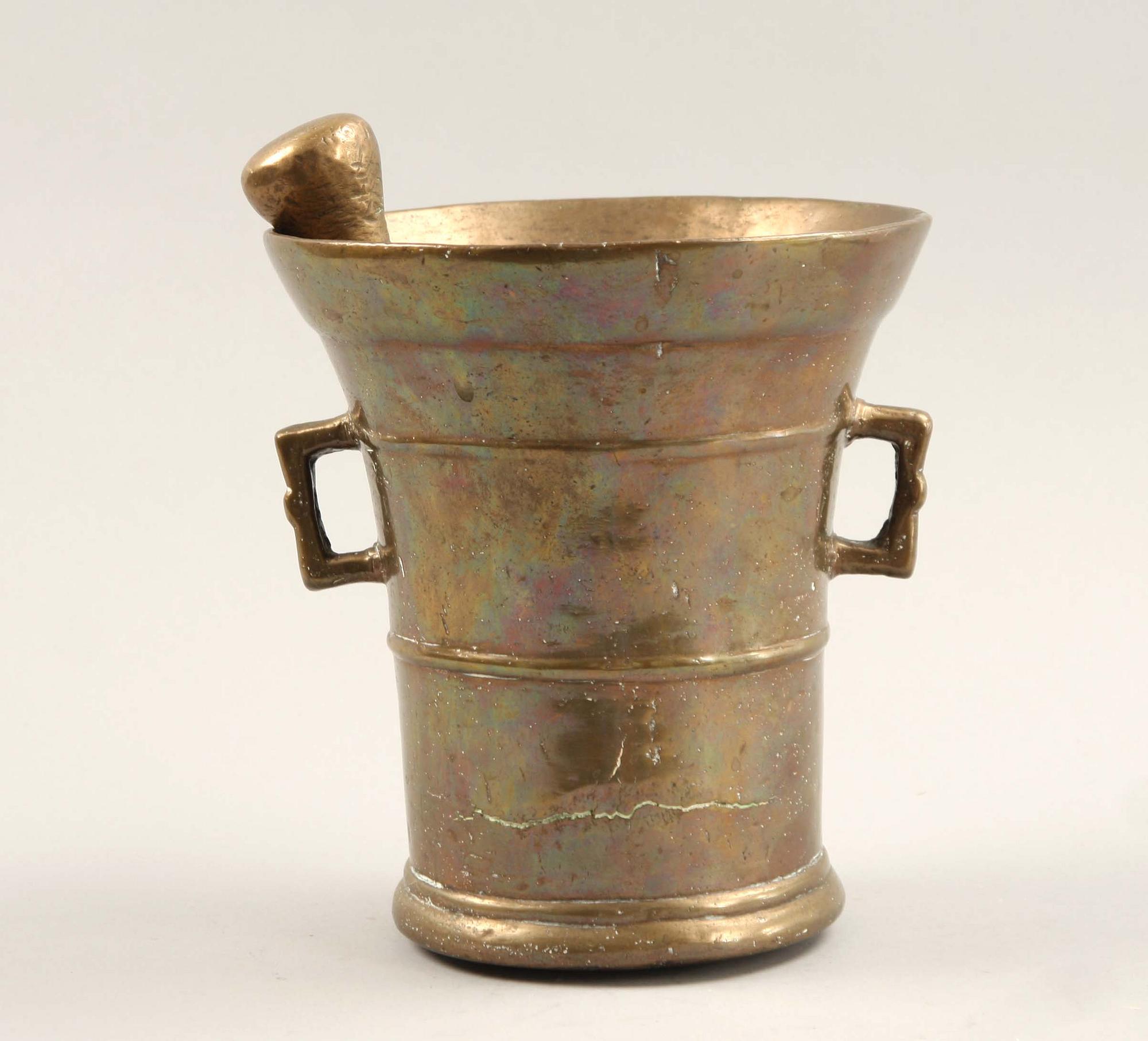 MORTEL MED STÖT, malm, 17/1800-tal.