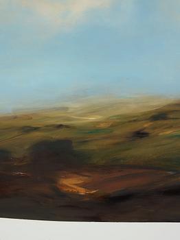 Peter Frie. Oil on canvas, signed on canvas.