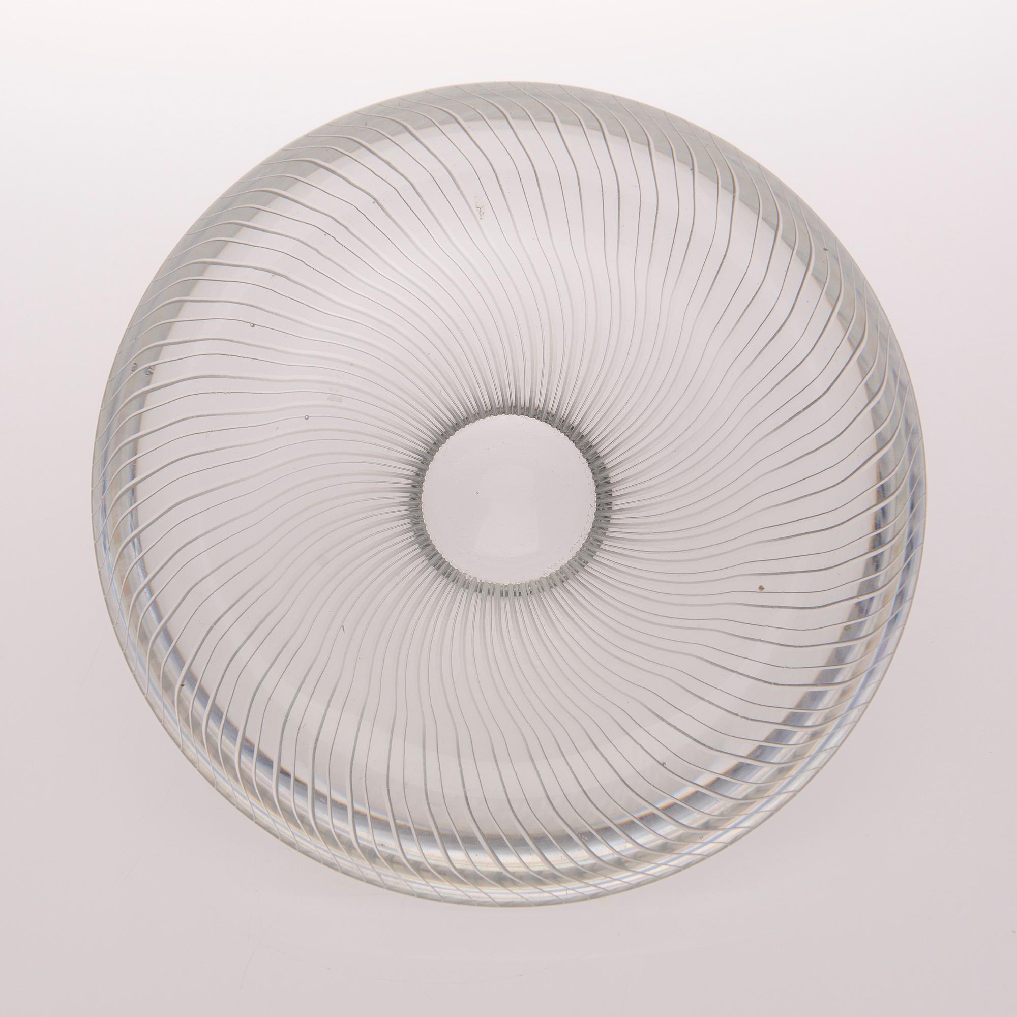 TAPIO WIRKKALA, skål, "3362", signerad Tapio Wirkkala, Iittala.