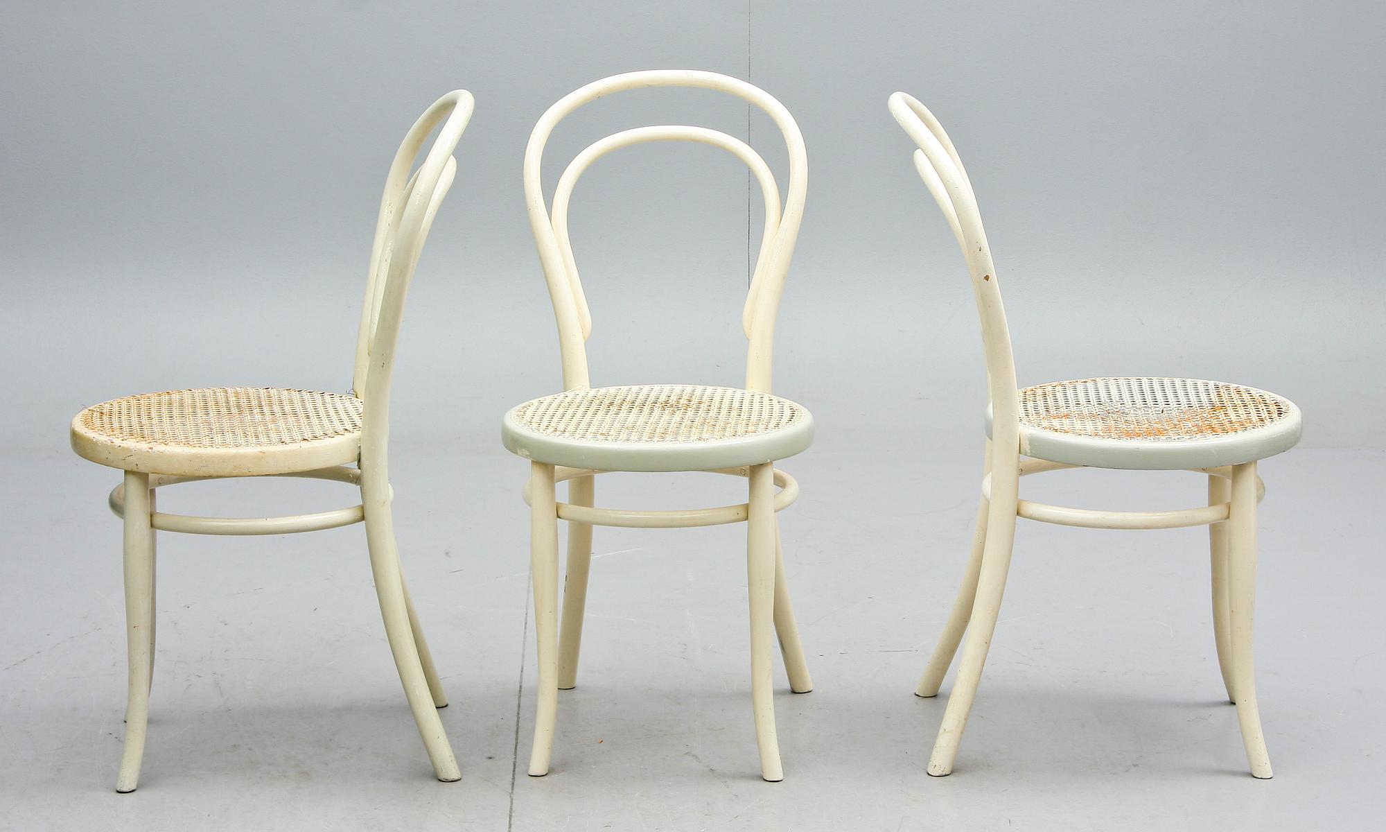 STOLAR, 5 st. Thonet, 1900-talets början.