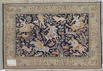 MATTA, Ghom figural, old. Ca 107x156 cm.