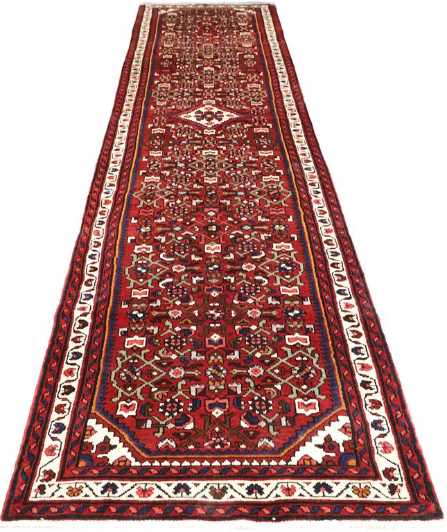 Gallerimatta, Hamadan, ca 430 x 92 cm.