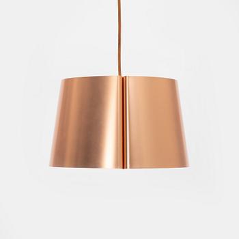 Jonas Lindvall, a model 'W 124 Medium' copper ceiling light, Wästberg.