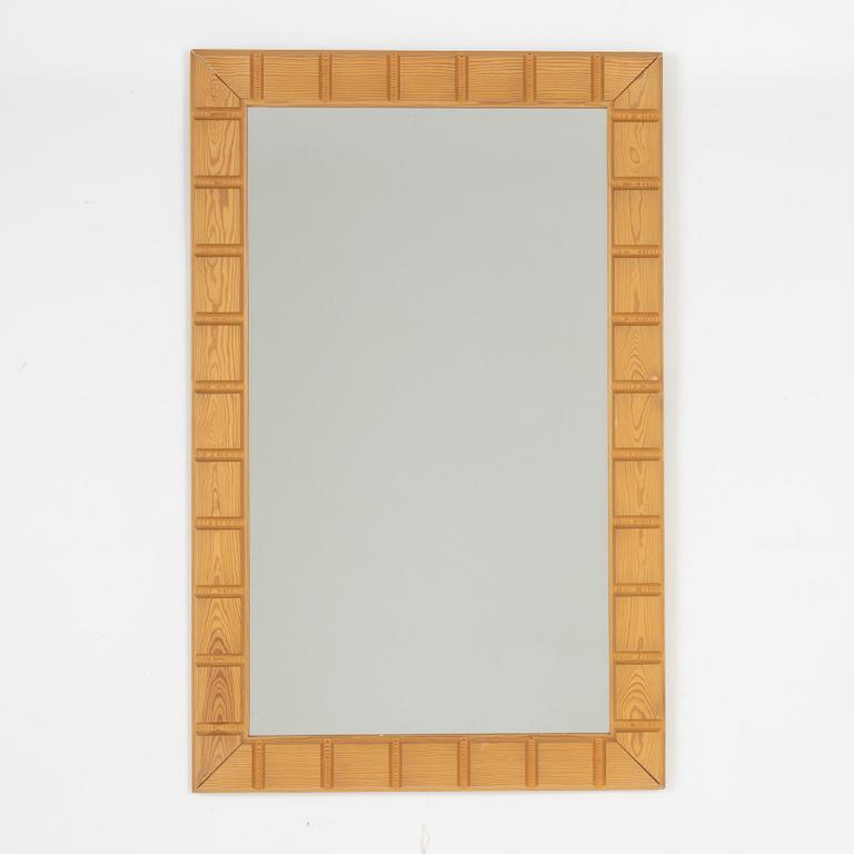 A pine mirror from Swedese, 1970s.