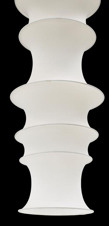 TAKLAMPA, "Falkland", Bruno Munari, Danese, Milano, Italien. Höjd ca125cm. Omkring 2000.