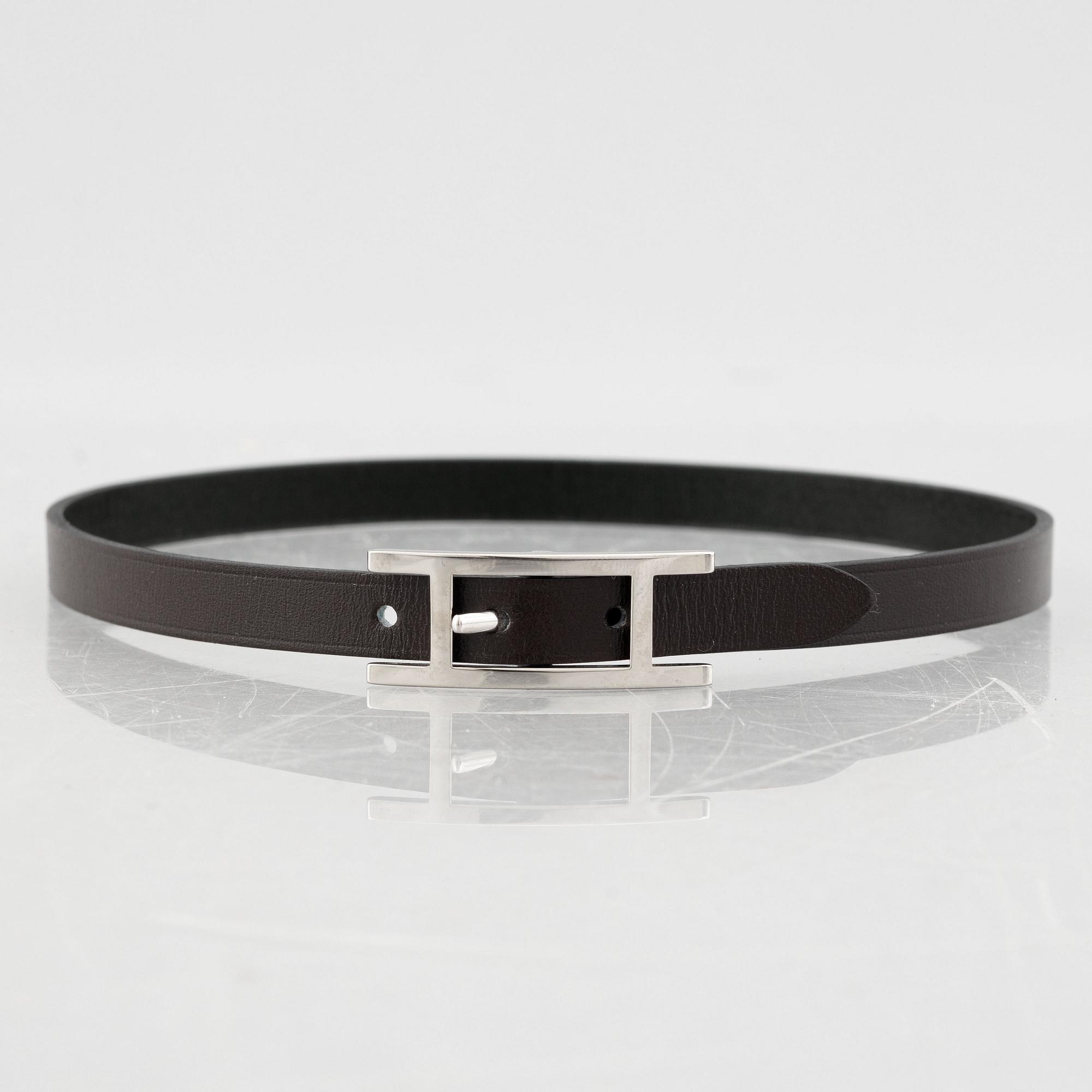 Hermès, armband "Behapi Double Tour".