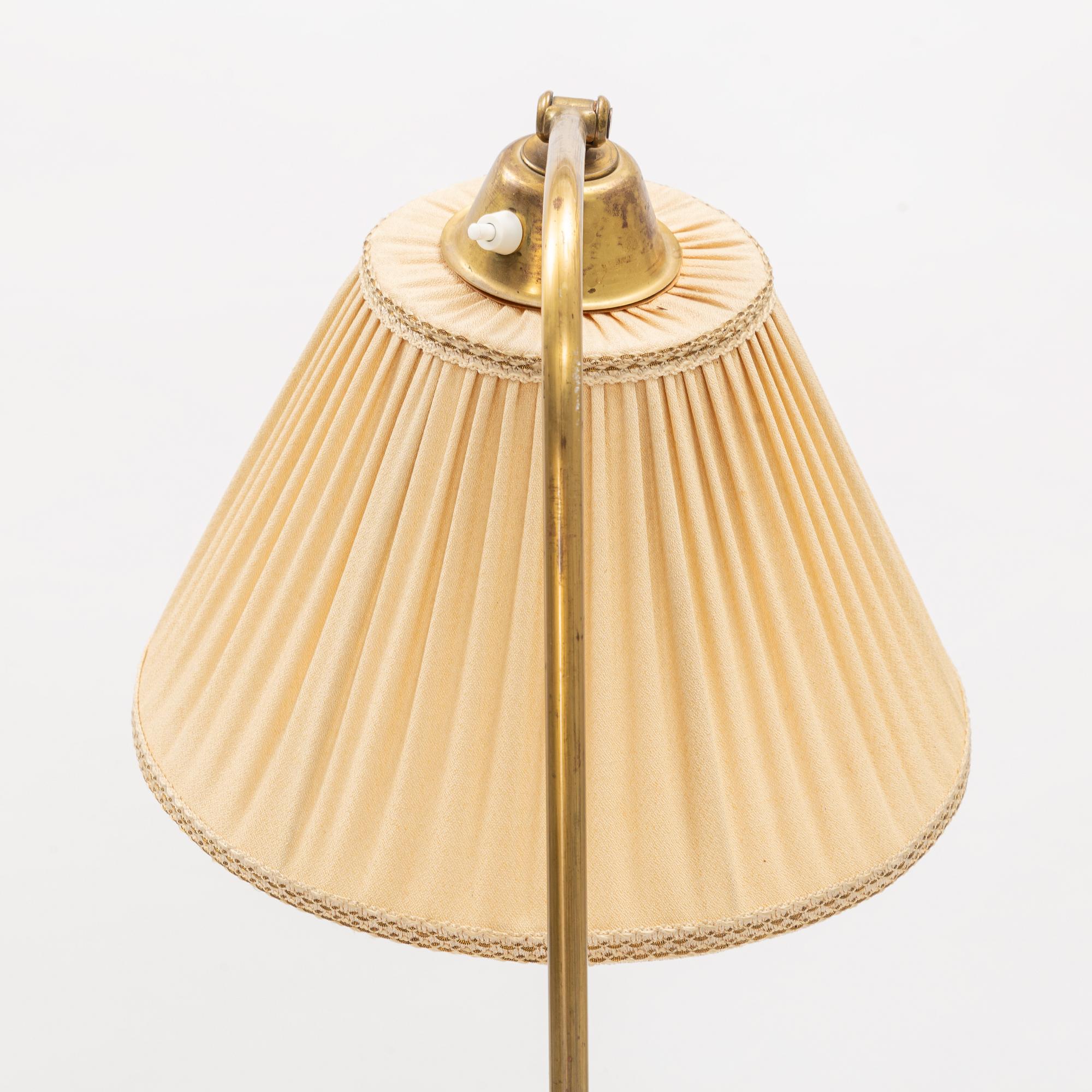 Bertil Brisborg, golvlampa, modell "31163", Nordiska Kompaniet, 1940-tal.