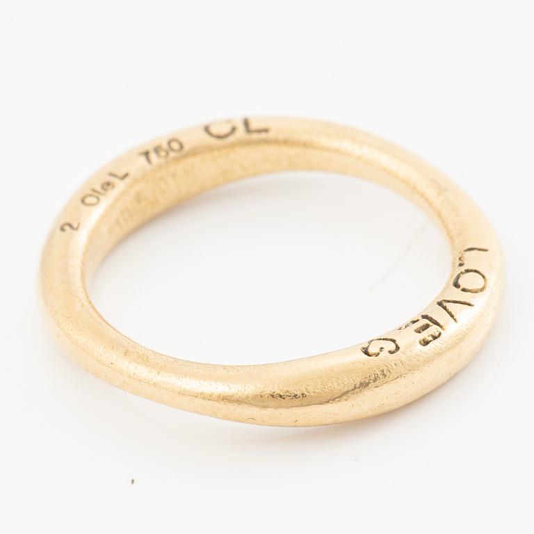 Ole Lynggaard, Charlotte Lynggaard, ring, “Love No. 2”, 18K gold.
