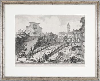 Giovanni Battista Piranesi · GIOVANNI BATTISTA PIRANESI, etsning.